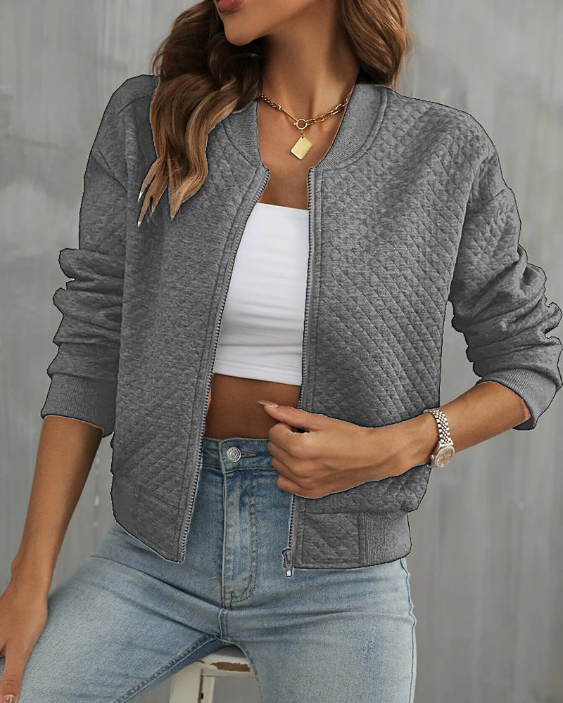 Out-Shine | Black summer bomber Gesine