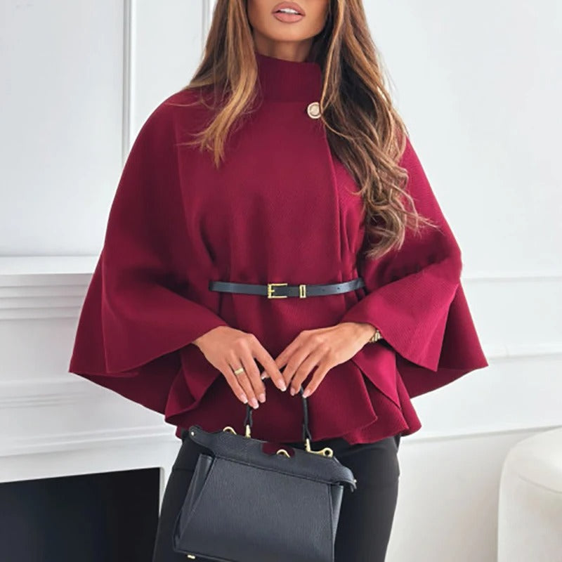 Out-Shine | Stylish Cape with Belt