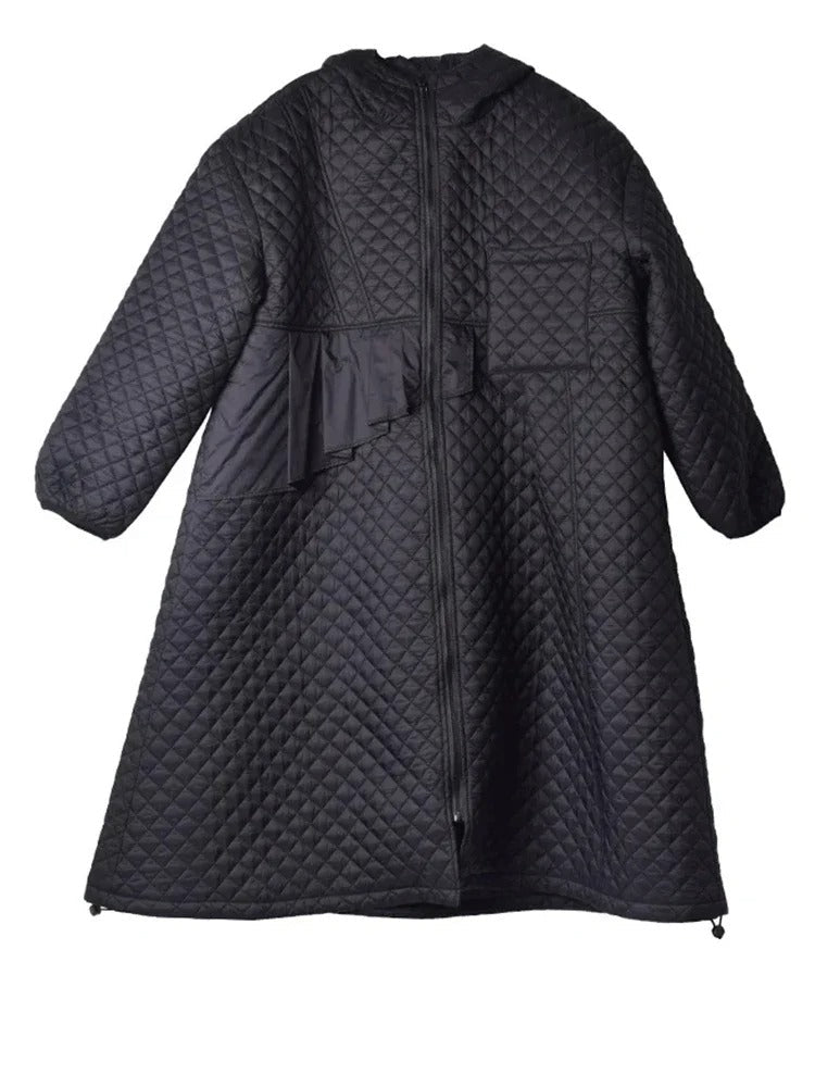 Deslumbra | Parka vintage de corte en A para mujer 