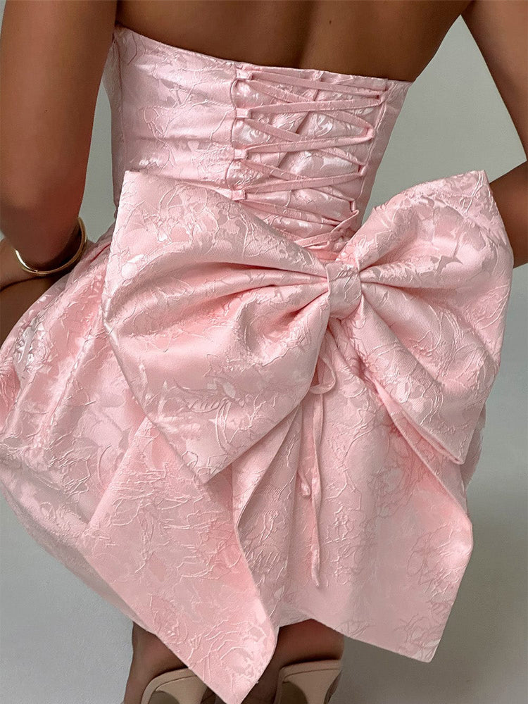 Deslumbra | Minivestido con lazo