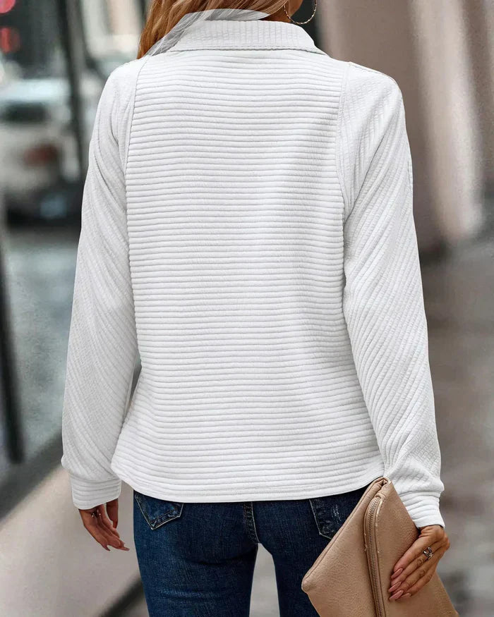 Out-Shine | Elegant Sweater with V-Neck for Women