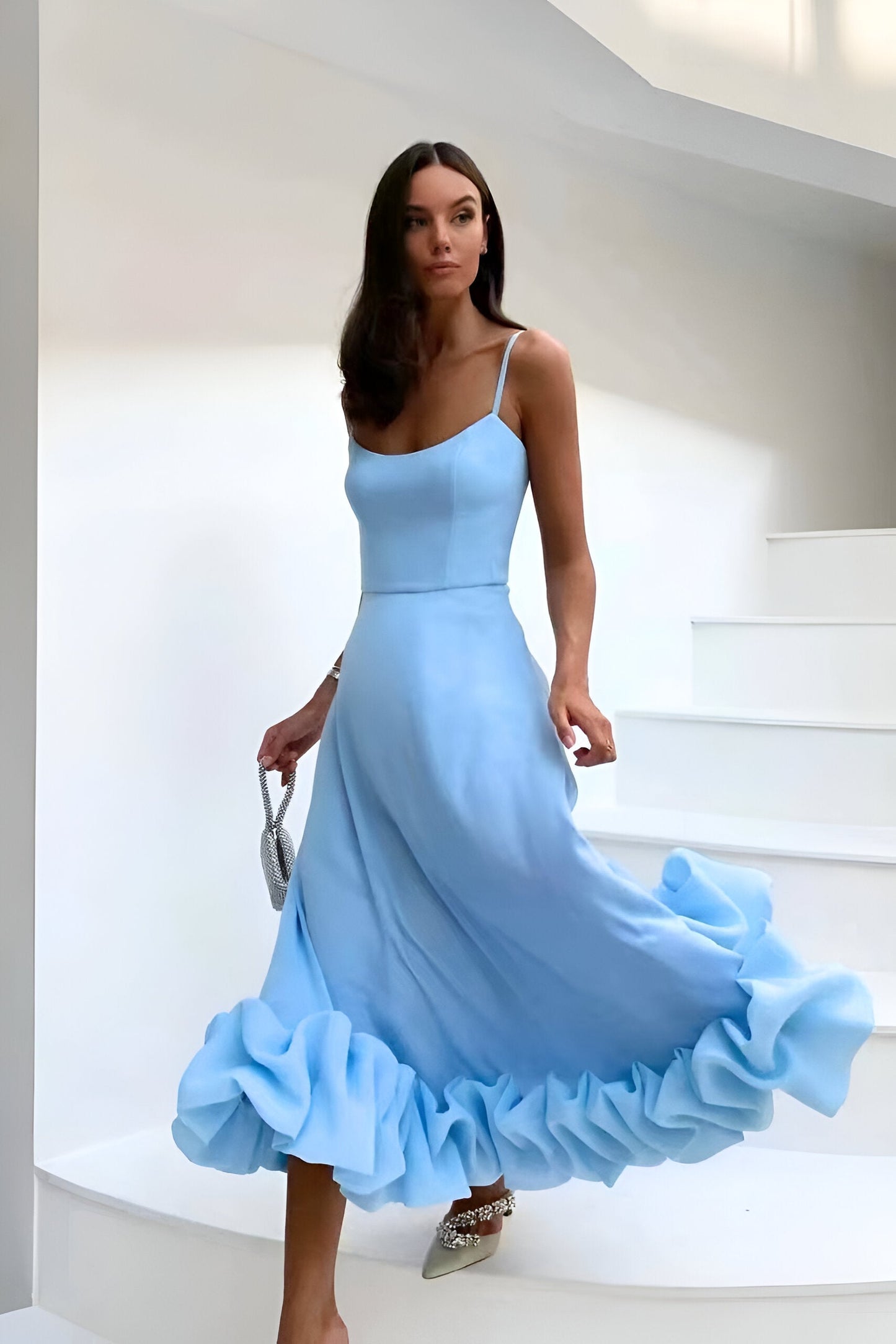 Out-Shine | Elegant Detail Silhouette Dress