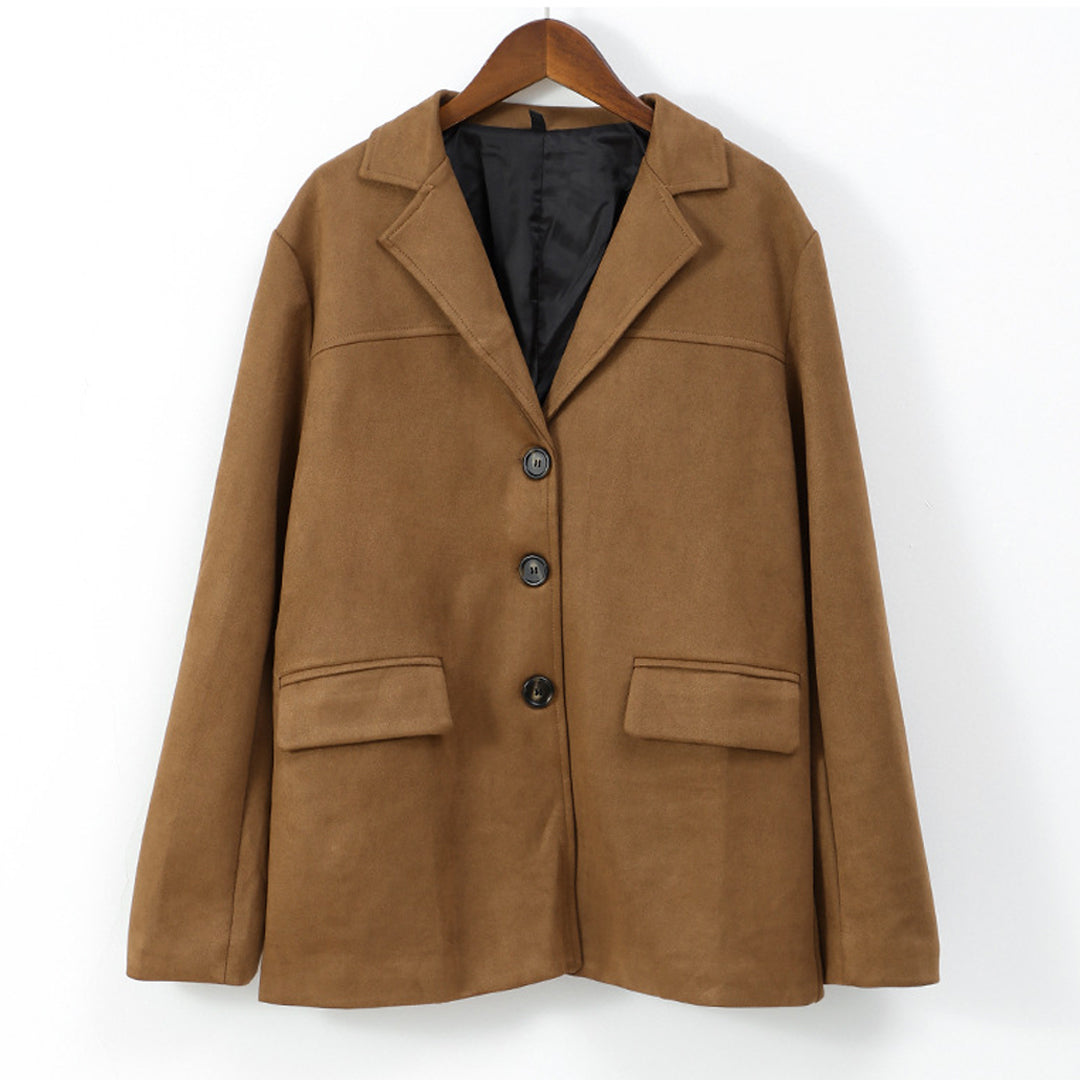 Out-Shine | Suede Blazer for Women