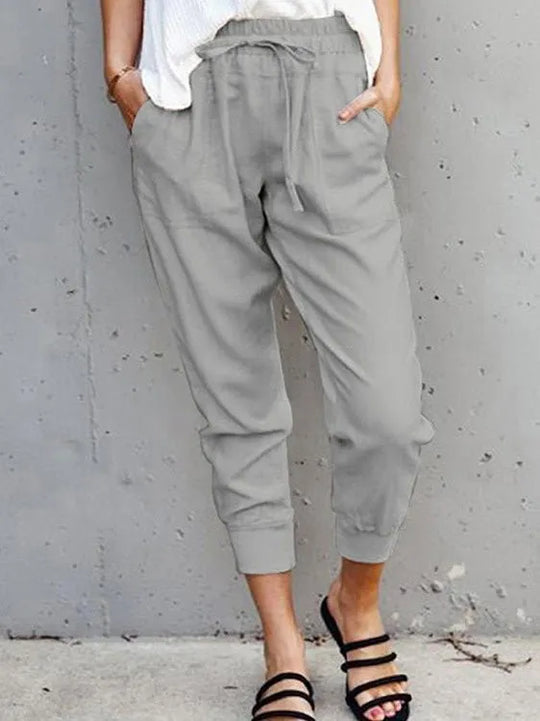 Out-Shine | Cotto Linen Pocket Pants Jogger