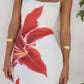 Out-Shine | Blossom Bodycon Dress with Floral Design