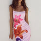 Out-Shine | Blossom Bodycon Dress with Floral Design