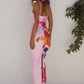 Out-Shine | Blossom Bodycon Dress with Floral Design