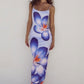 Out-Shine | Blossom Bodycon Dress with Floral Design