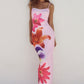 Out-Shine | Blossom Bodycon Dress with Floral Design