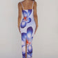 Out-Shine | Blossom Bodycon Dress with Floral Design