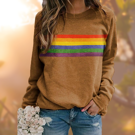Out-Shine | Soft cotton sweater with pattern