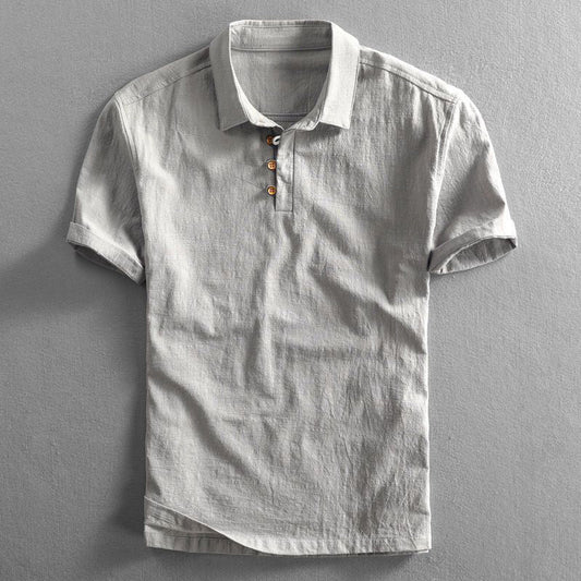 Out-Shine | Linen Polo Shirt