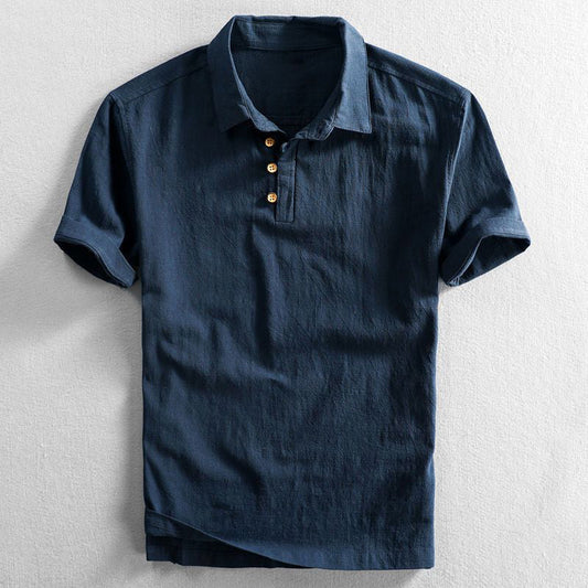 Out-Shine | Linen Polo Shirt