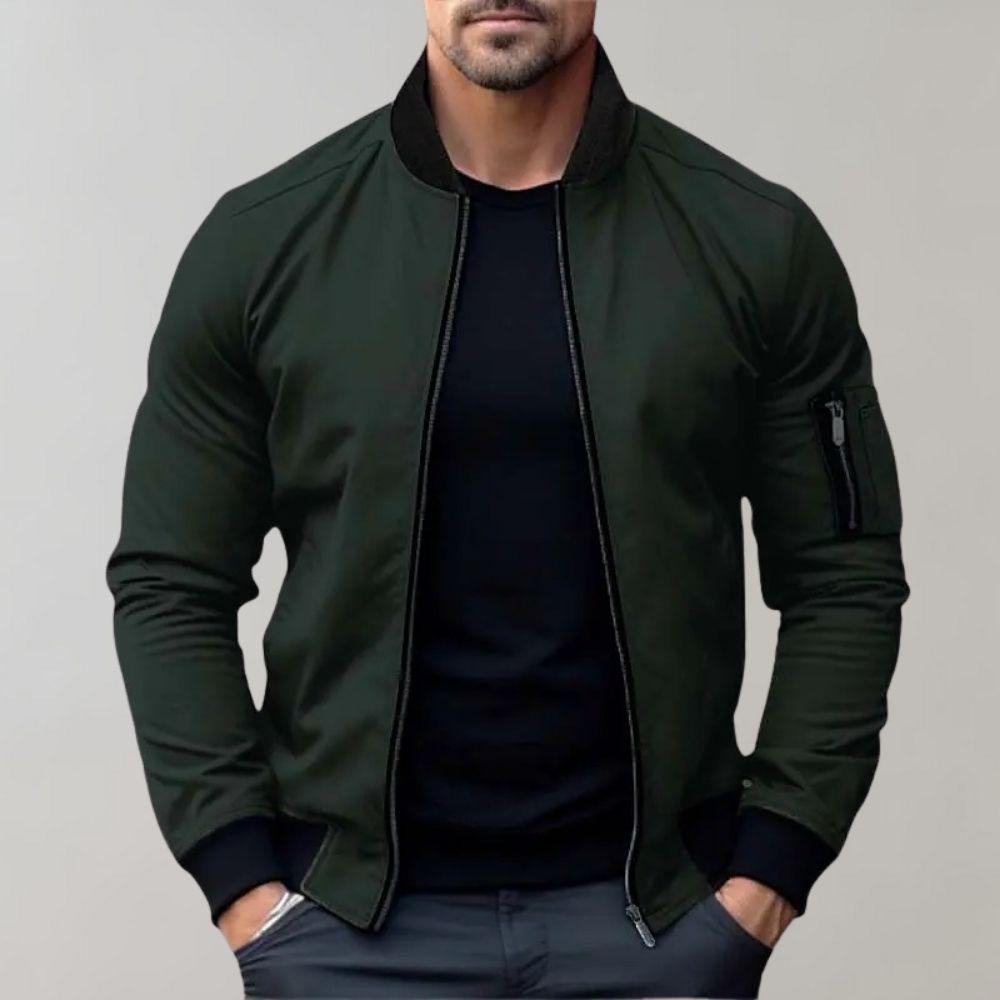 Out-Shine | Slim - Fit Wrinkle - Free Jacket for Men for All Seasons