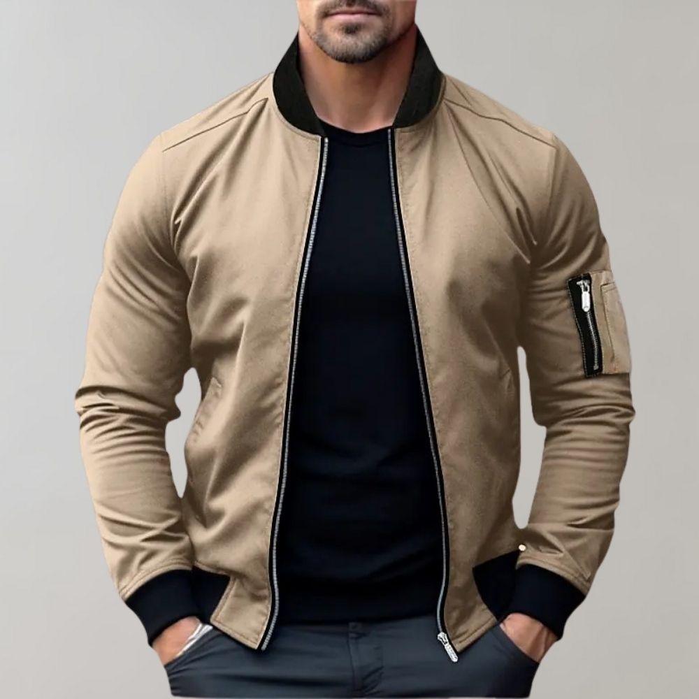 Out-Shine | Slim - Fit Wrinkle - Free Jacket for Men for All Seasons
