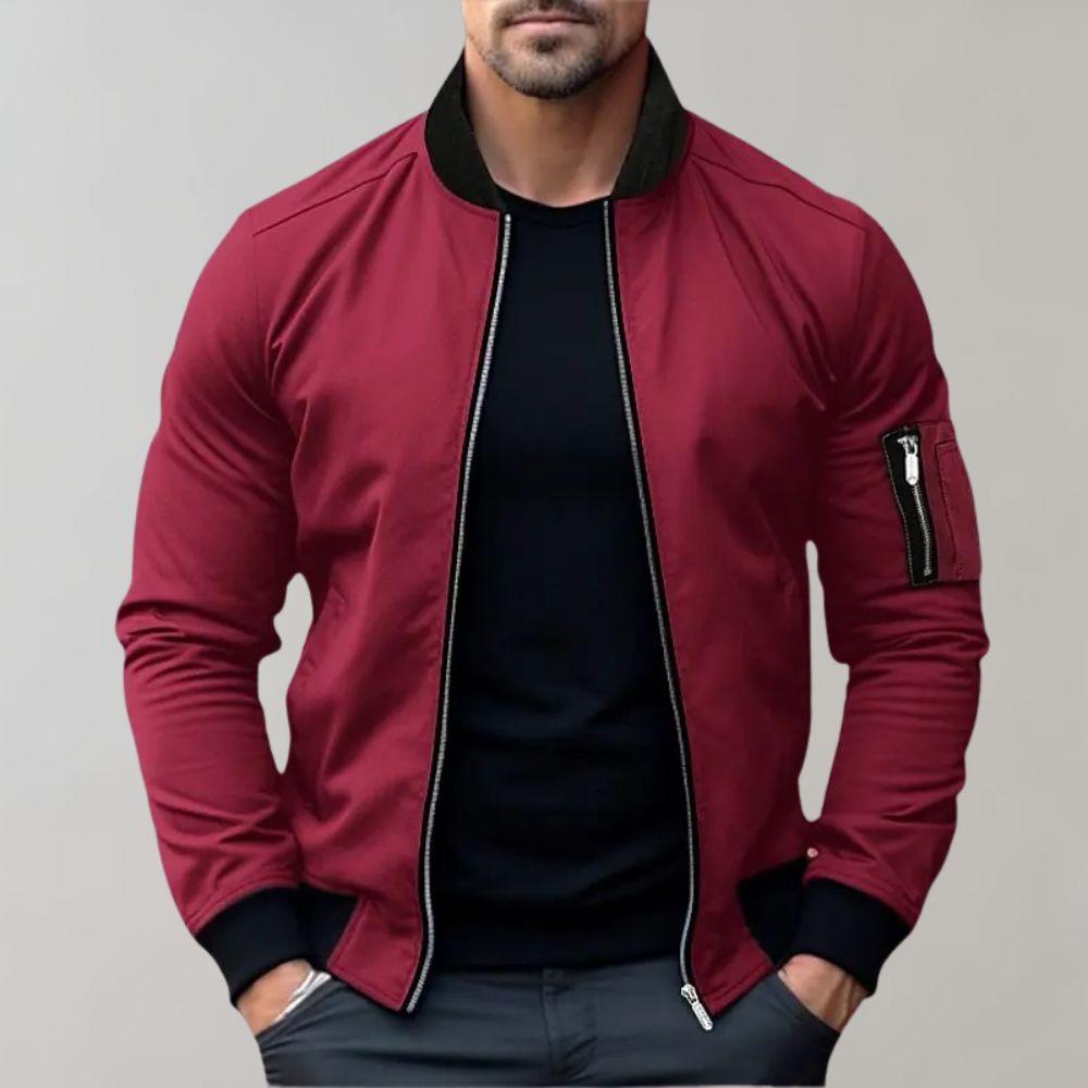 Out-Shine | Slim - Fit Wrinkle - Free Jacket for Men for All Seasons