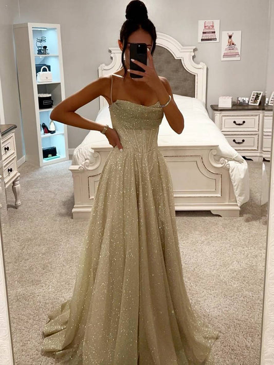 Out-Shine | Long Dress Tanning With Fine Wears Sleeveless Ladies Evening Ceremony