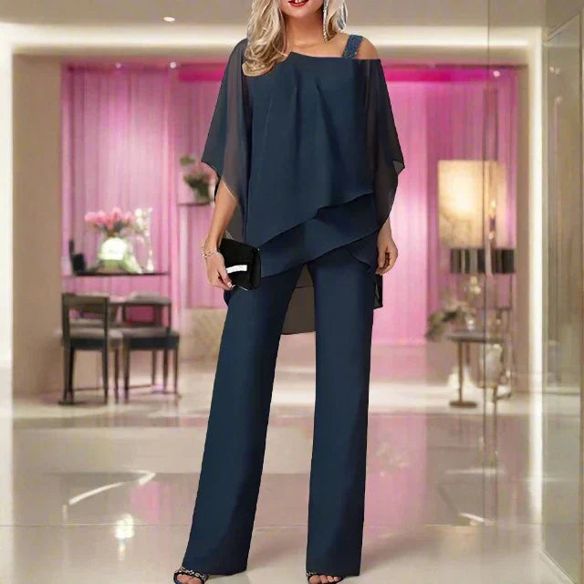 Out-Shine | Chiffon set for elegant evenings