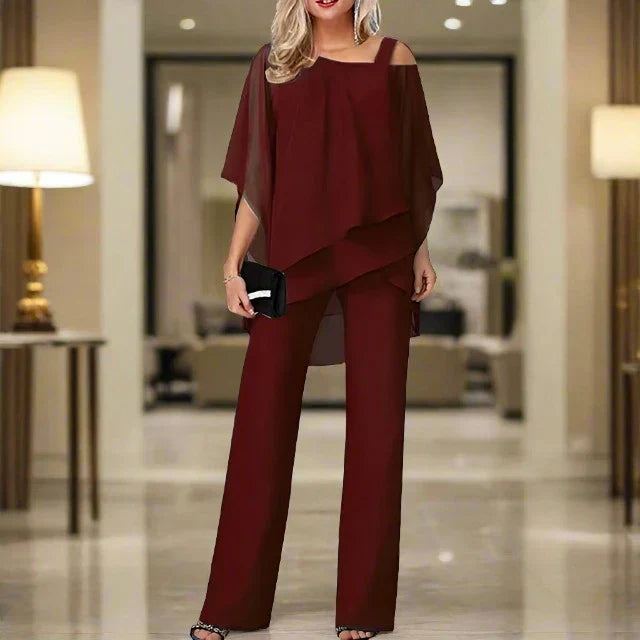 Out-Shine | Chiffon set for elegant evenings
