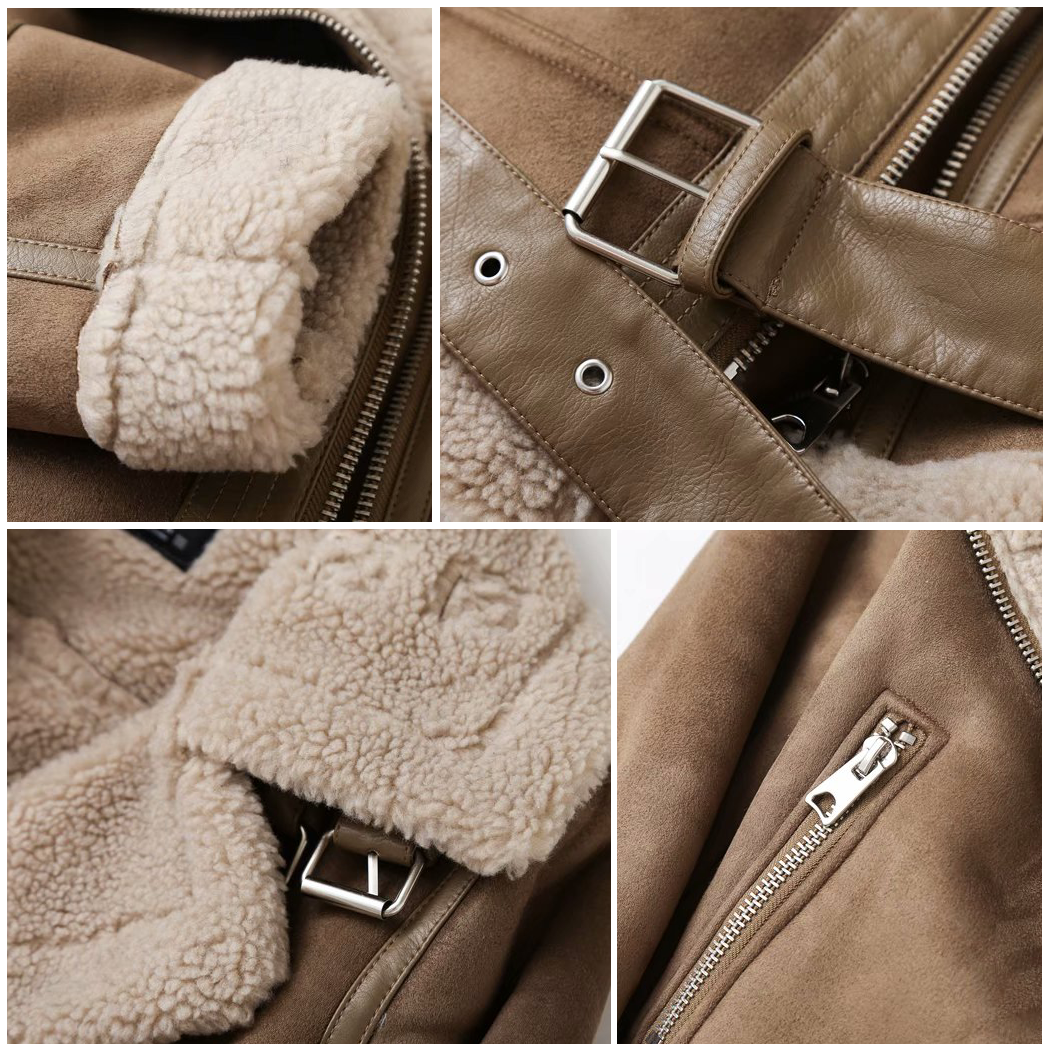 Out-Shine | Sleek Leather Moto Jacket