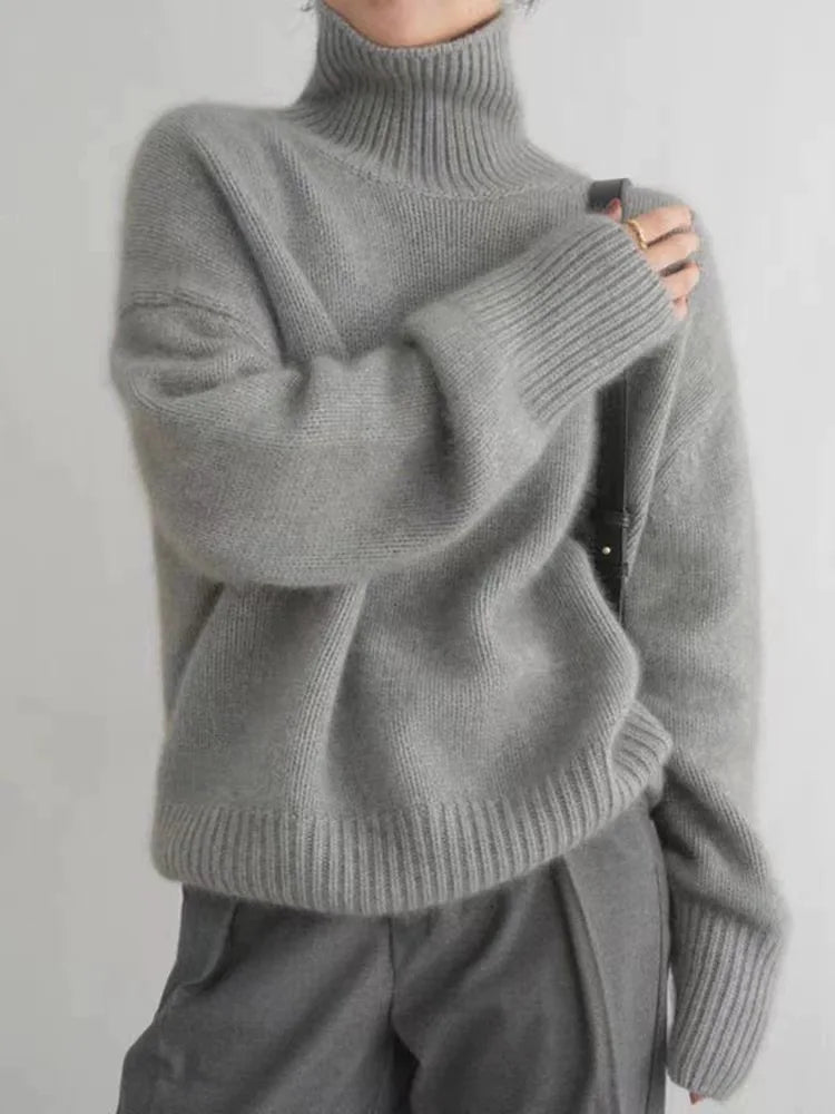 Out-Shine | Ladies' Kashmiri Turtleneck Sweater