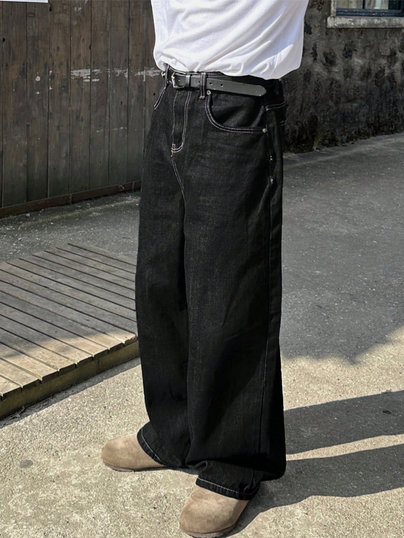 Deslumbra | Vaqueros anchos de verano para hombre 