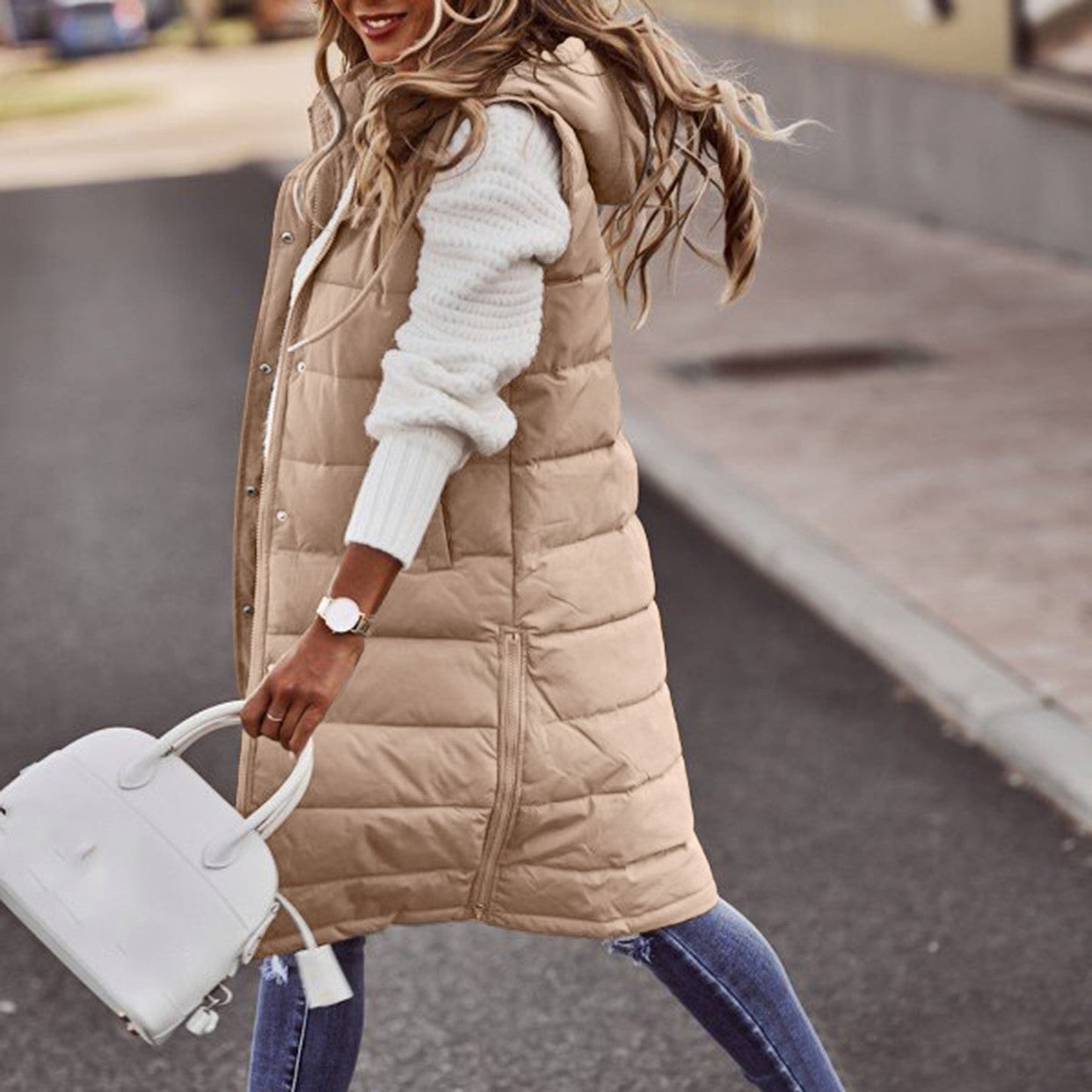 Out-Shine | Long Bodywarmer for Women