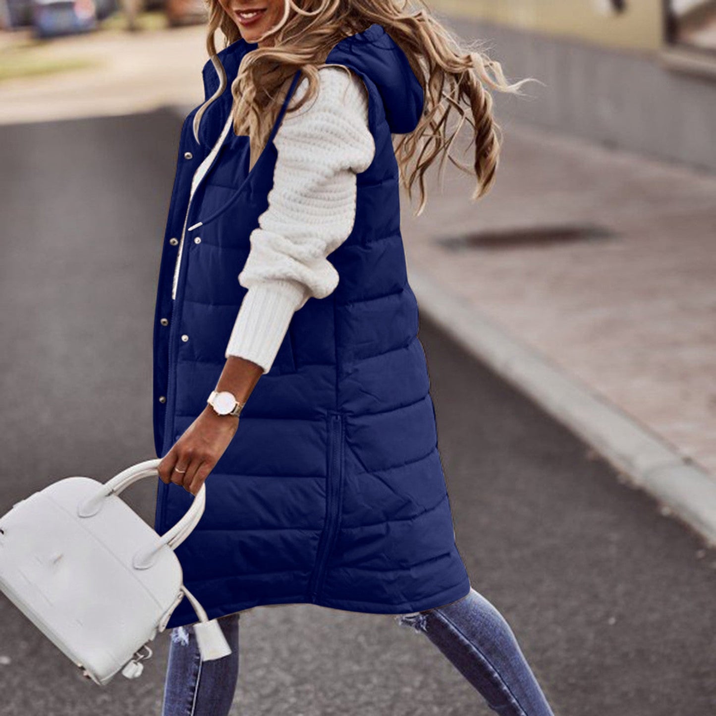 Out-Shine | Long Bodywarmer for Women