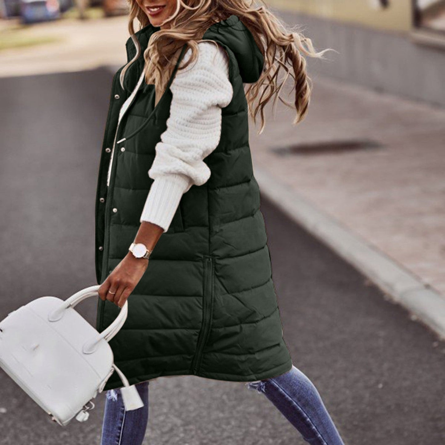 Out-Shine | Long Bodywarmer for Women