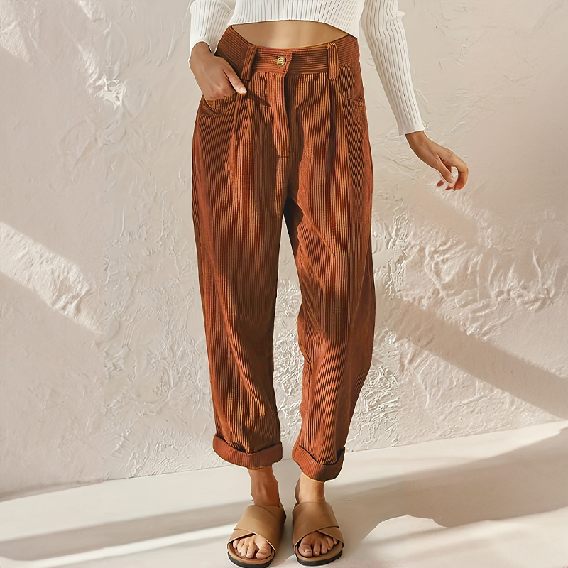 Out-Shine | Casual Corduroy Pants