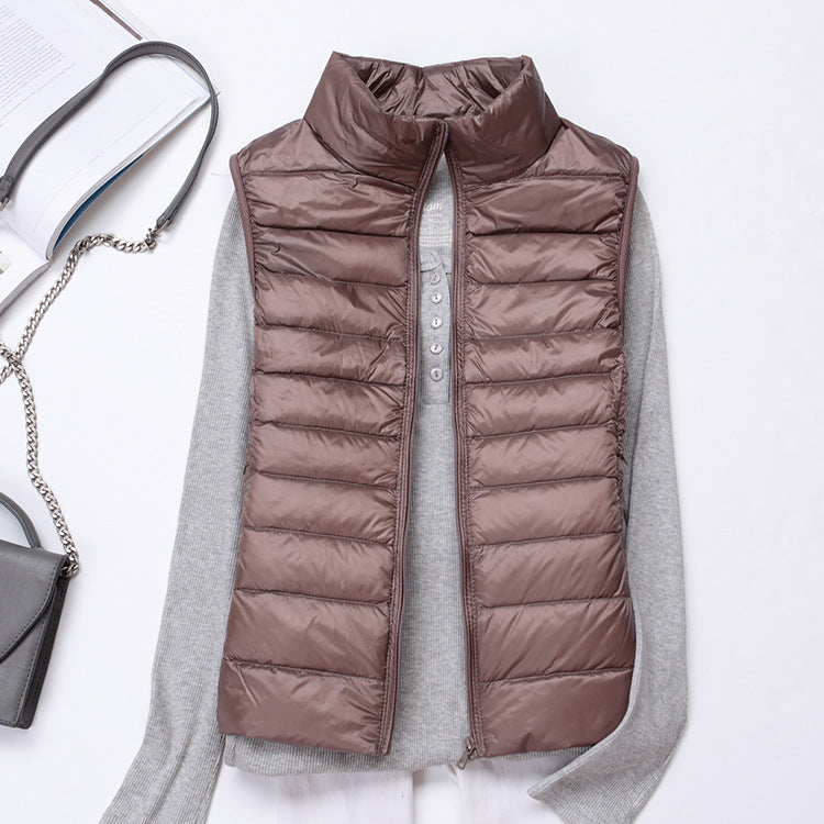 Out-Shine | Cantelle Bodywarmer Warm Lightweight Down Sleeveless Vest for Women