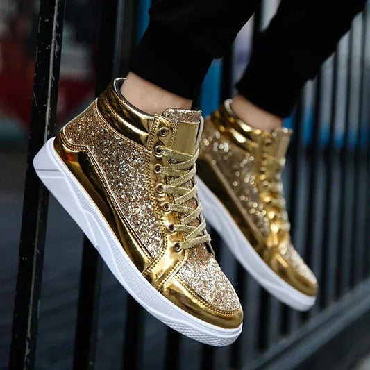 Out-Shine | Glitter Shoes For Men