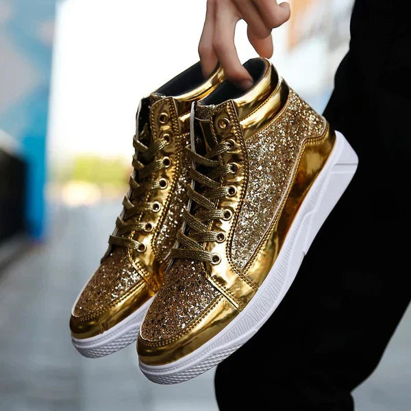 Out-Shine | Glitter Shoes For Men