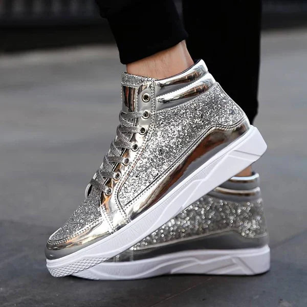 Out-Shine | Glitter Shoes For Men