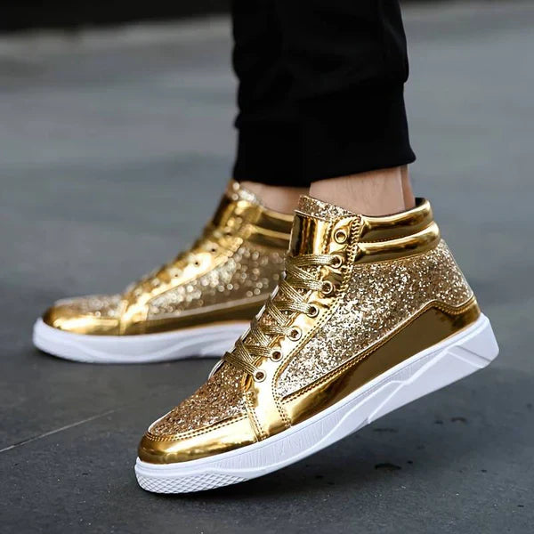 Out-Shine | Glitter Shoes For Men