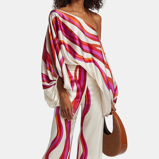 Out-Shine | Women's Two-Piece Set Colorful