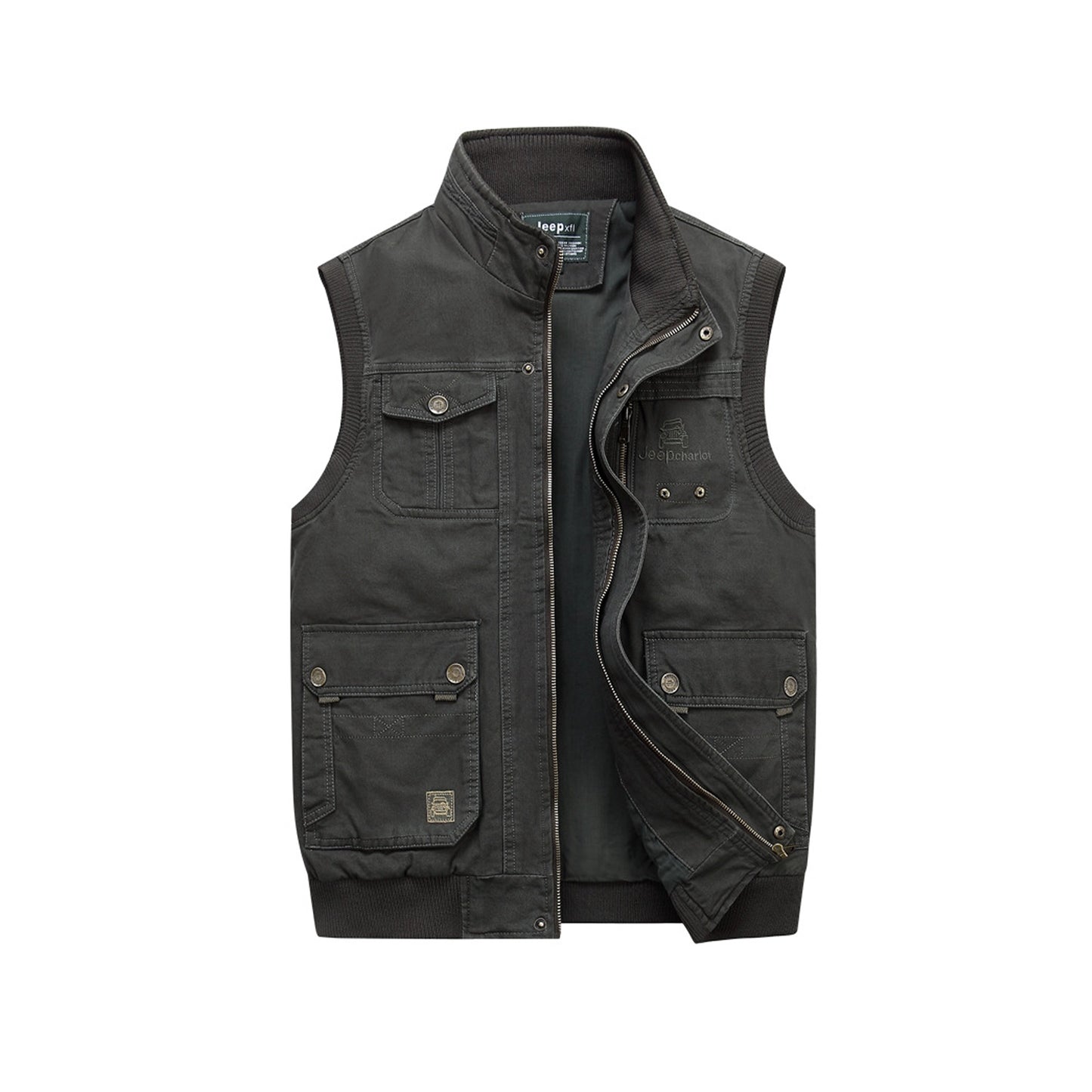 Out-Shine | Vintage Men's Waistcoat with Multiple Pockets