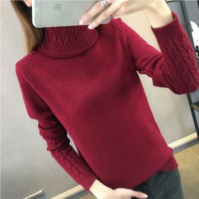 Out-Shine | Women's Sweater With Turtleneck