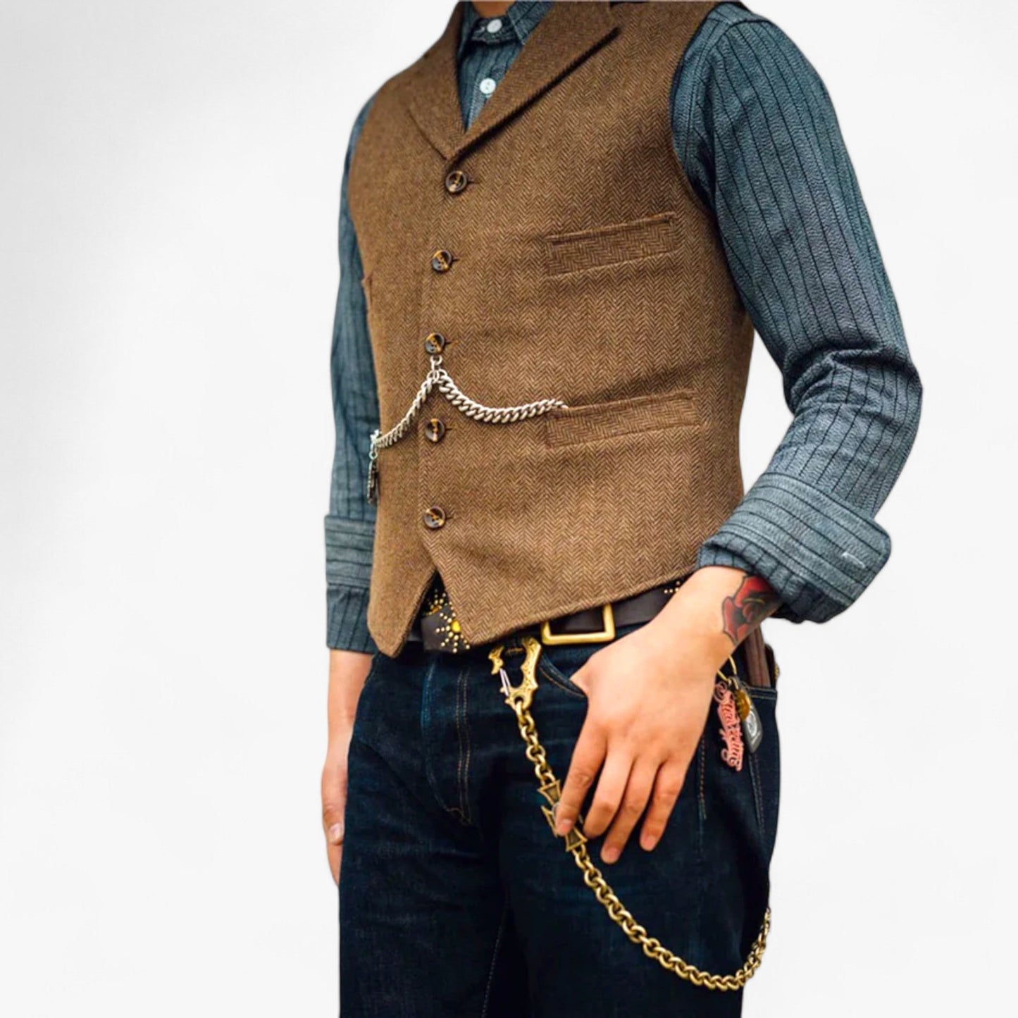 Out-Shine | Business Suit Vest - Timeless Elegance
