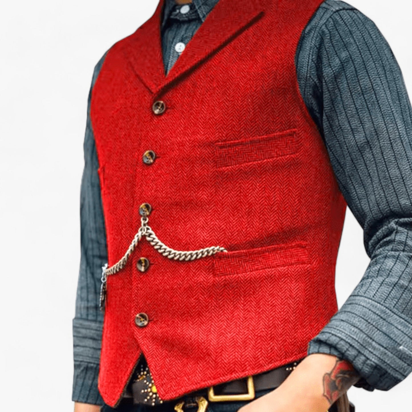 Out-Shine | Business Suit Vest - Timeless Elegance
