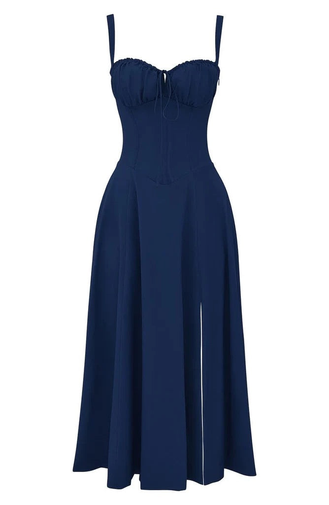 Out-Shine | Bustier dress with waist shaping