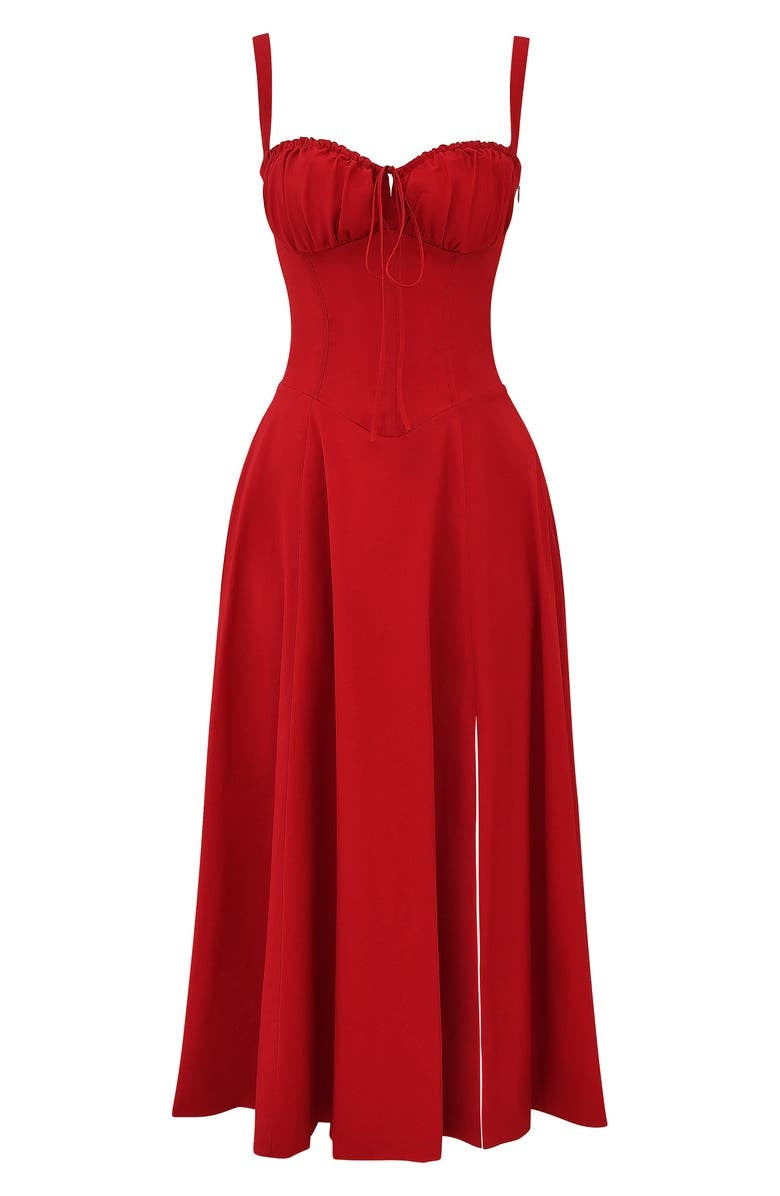 Out-Shine | Bustier dress with waist shaping
