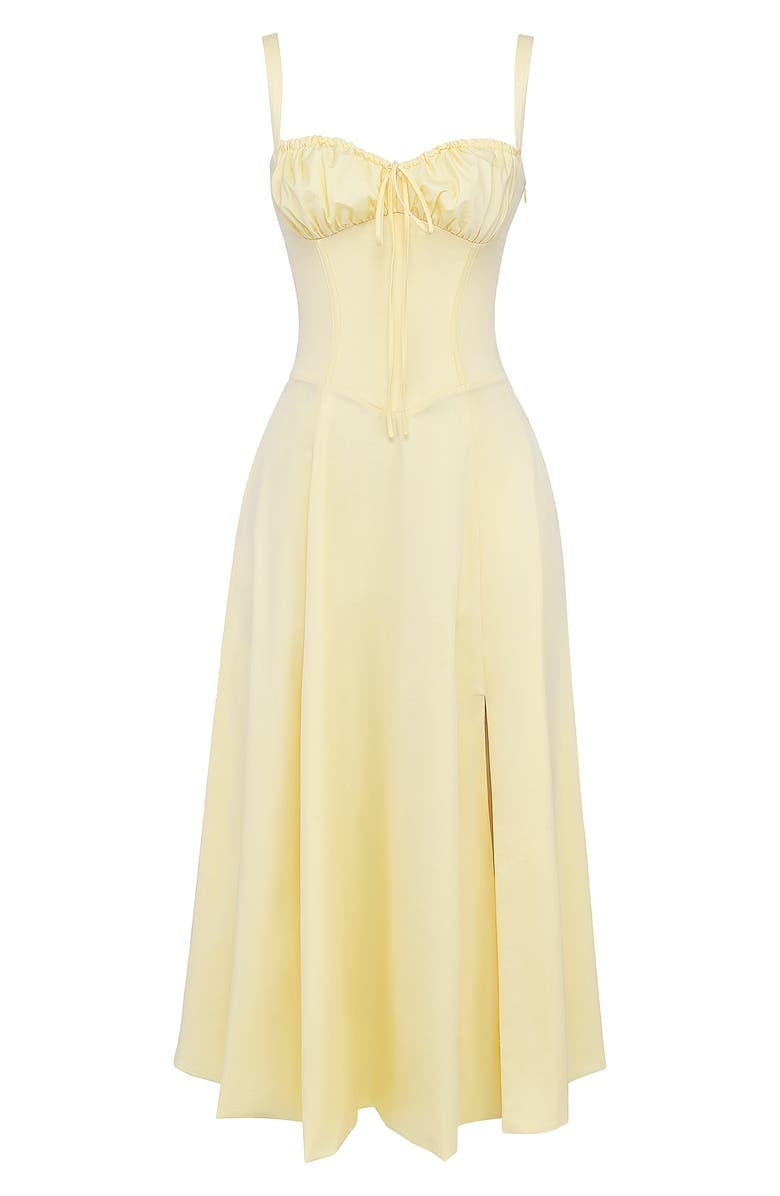 Out-Shine | Bustier dress with waist shaping