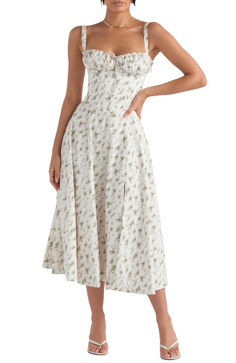 Out-Shine | Bustier dress with waist shaping