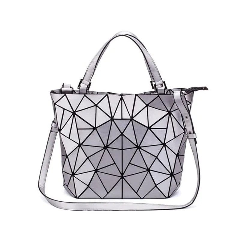Out-Shine | Pocket Geometric Pattern Blue Functional for The Modern Woman