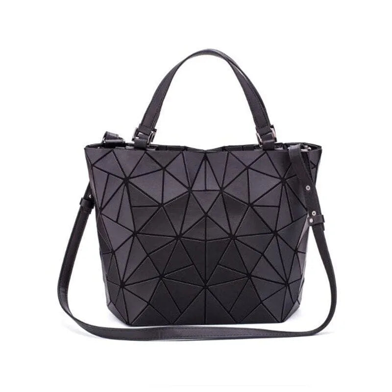 Out-Shine | Pocket Geometric Pattern Blue Functional for The Modern Woman