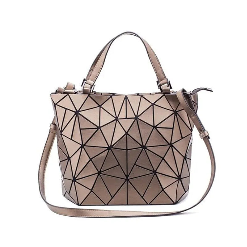 Out-Shine | Pocket Geometric Pattern Blue Functional for The Modern Woman