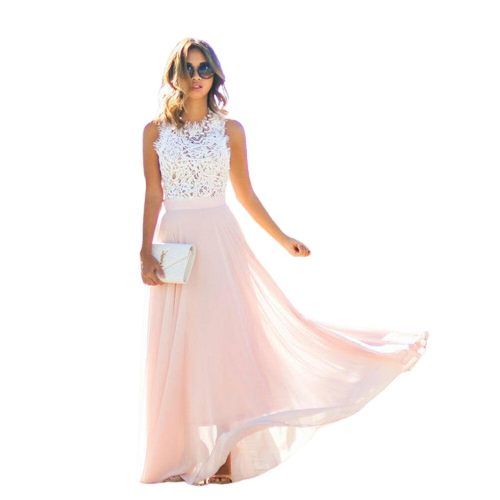 Out-Shine | Bridal Maxi Lace Dress