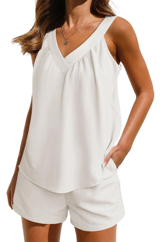 Out-Shine | Women's Casual Two-Piece Set Plain