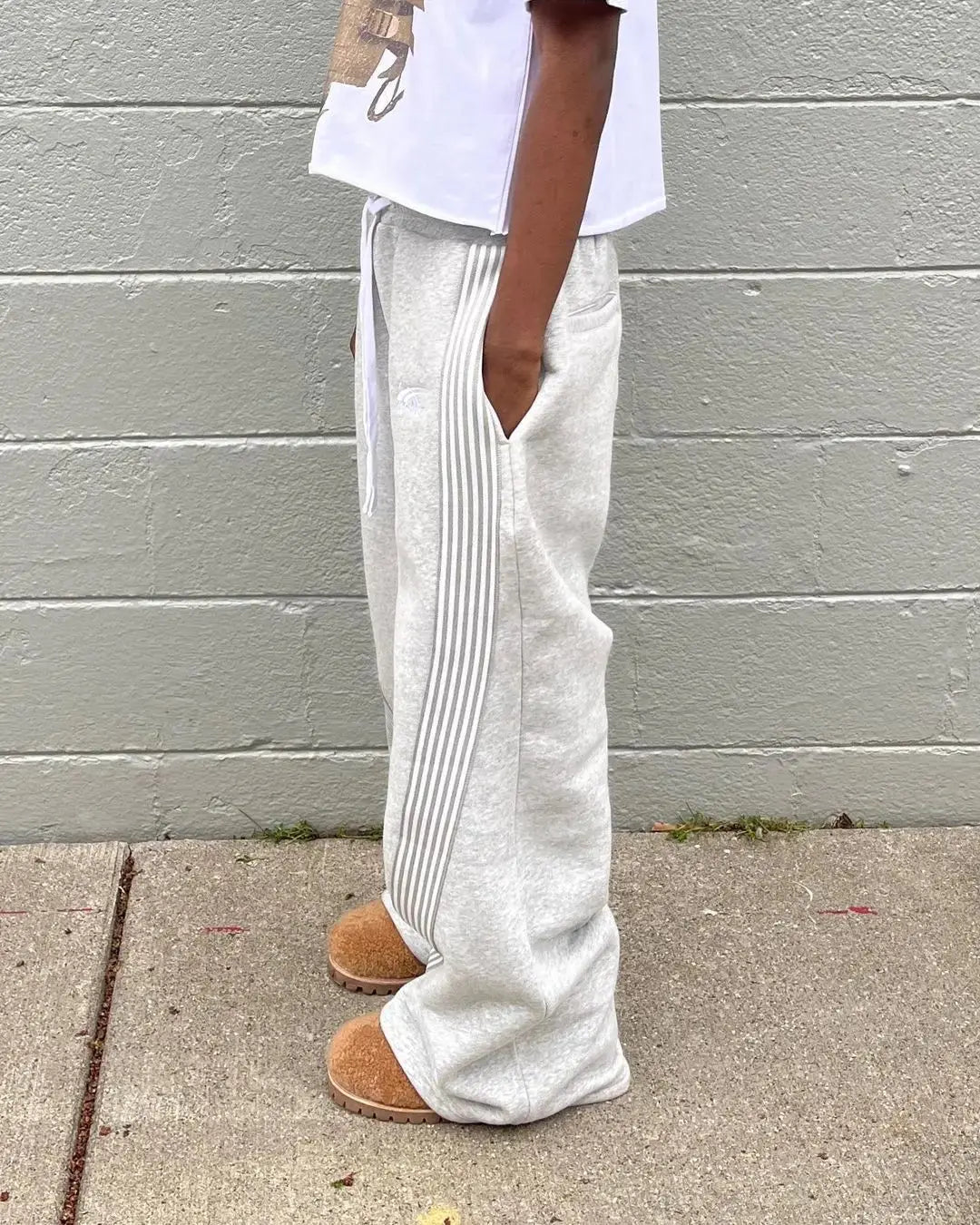 Out-Shine | Men Sweatpants With Stripes